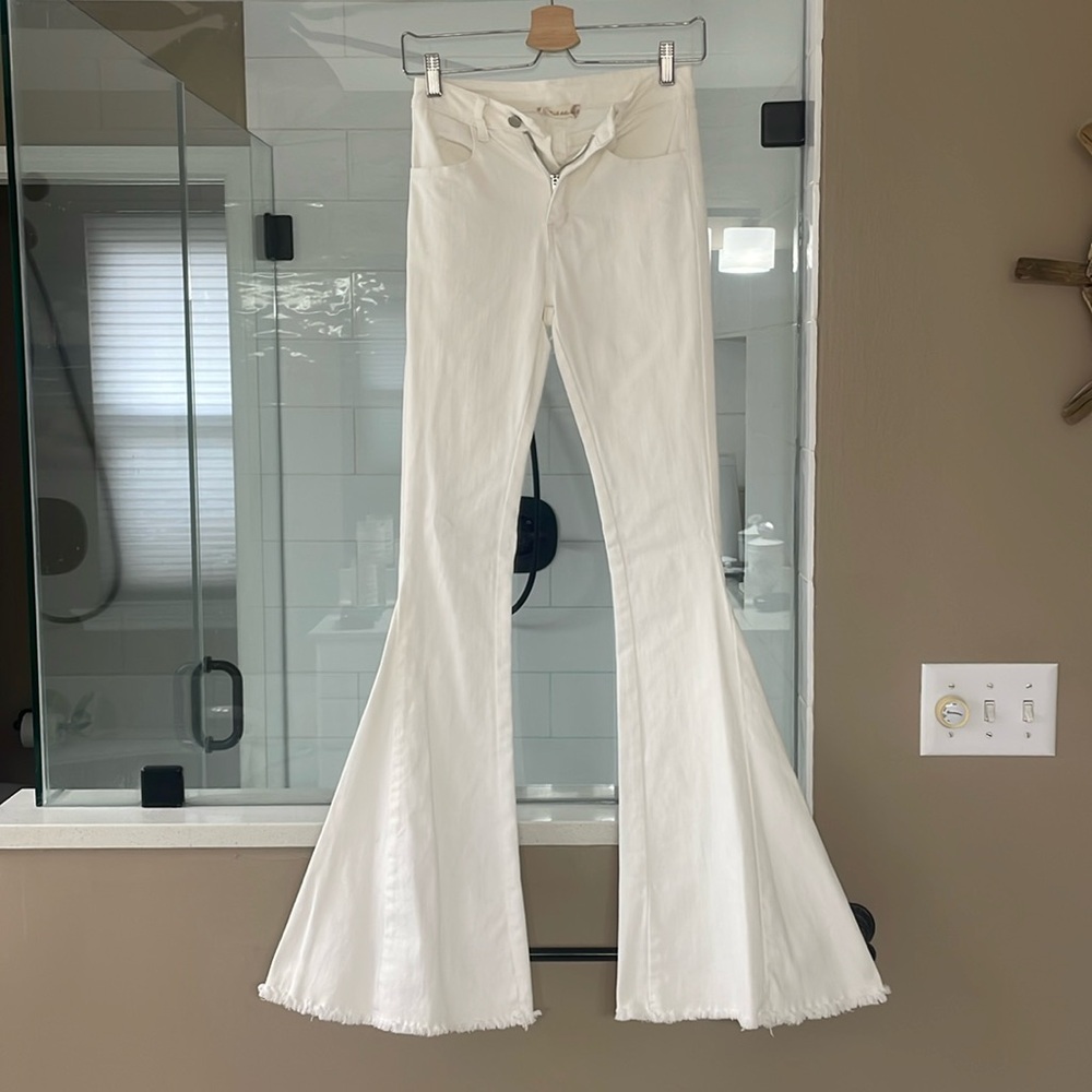 Altard State White Flared Jeans
